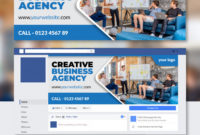 Creative Business Agency Facebook Timeline Cover Template inside Best Facebook Business Templates Free