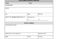 Customer Service Report Template | Report Template, Word regarding Business Requirements Document Template Word