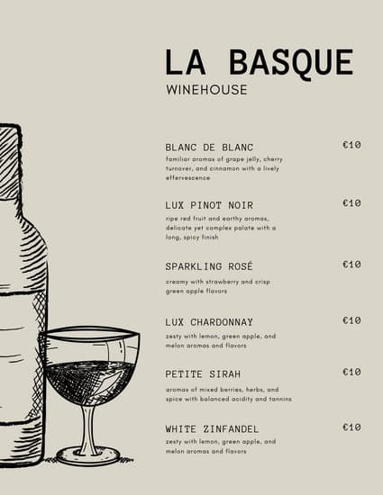 Customize 35+ French Menu Templates Online - Canva regarding Best Wine Bar Business Plan Template