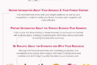 Download 7+ Fitness Business Plan Templates – Word (Doc inside Awesome Business Paln Template