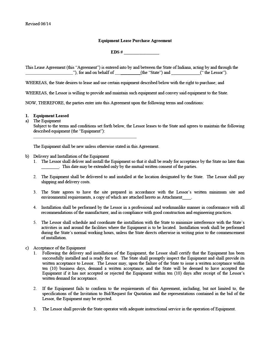 Download Equipment Lease Agreement 02 | Lease Agreement within Awesome Business Lease Agreement Template Free