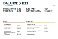 免费 Balance Sheet Template Excel Worksheet | 样本文件在 intended for Best Business Balance Sheet Template Excel