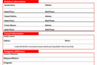 Employee Contact Information Form Best Of Emergency throughout New Hire Business Case Template