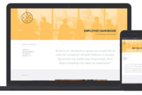 Employee Handbook Template And Examples | Xtensio throughout New Hire Business Case Template