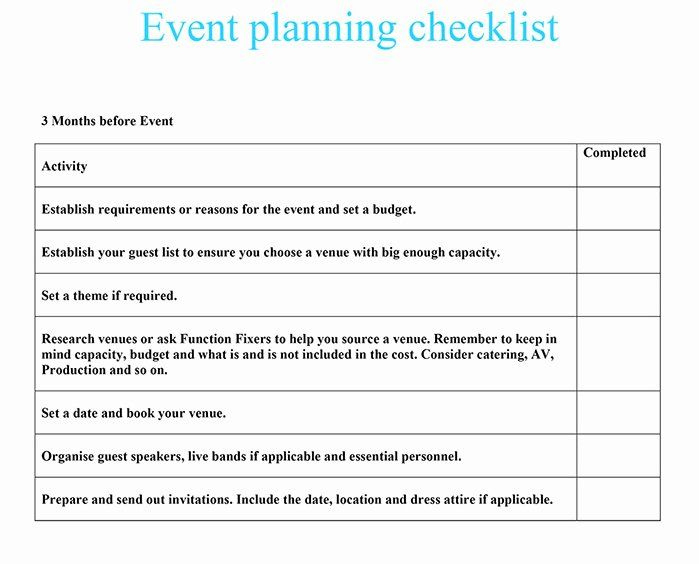Event Venue Checklist Template Luxury Event Planning with regard to Wedding Venue Business Plan Template