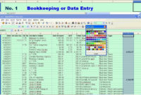 Excel Template For Small Business Bookkeeping | Ariel with regard to New Accounting Spreadsheet Templates For Small Business