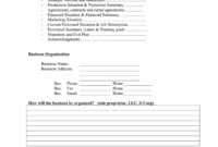 Farm Business Plan In Word And Pdf Formats throughout Farm Business Tenancy Template