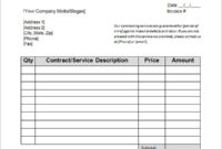 Free 22+ Contractor Invoice Templates In Google Docs throughout General Contractor Business Plan Template