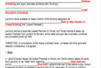 Free 42+ Printable Lease Agreement Templates In Pdf | Ms with Business Lease Agreement Template