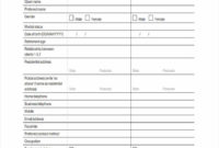 Free 9+ Financial Questionnaire Forms In Pdf | Ms Word with Business Plan Questionnaire Template