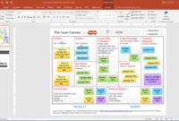 Free-Lean-Canvas-Powerpoint-Template – Fppt with Amazing Canvas Business Model Template Ppt