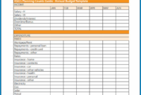 Free Printable Annual Business Budget Template Excel inside Small Business Annual Budget Template