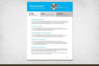 Free Professional Personal Profile Cv In Microsoft Word in Awesome Personal Business Profile Template