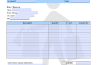 Free Retail (Shop) Sales Invoice Template | Pdf | Word | Excel inside Excel Templates For Retail Business