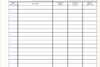 Free Small Business Ledger Template Of Free Excel within Business Ledger Template Excel Free