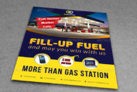Gas Station Flyer Templateowpictures | Graphicriver inside Petrol Station Business Plan Template