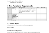 [Get 16+] Get Business Requirements Specification Template within Fresh Brd Business Requirements Document Template