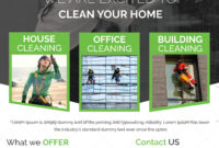 House Cleaning Flyer Design Template In Word, Psd, Publisher inside Flyers For Cleaning Business Templates