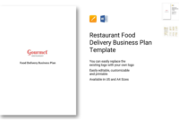How To Ensure The Success Of A Food Delivery Service with regard to Food Delivery Business Plan Template
