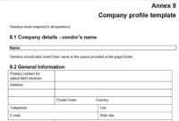 How To Write A Company Profile (Plus Samples And Templates inside How To Write Business Profile Template