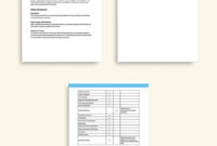Hr Internal Audit Report Template – Word | Google Doc for Business Process Audit Template