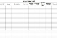 Inventory Template | Inventory Templates Excel for New Small Business Inventory Spreadsheet Template