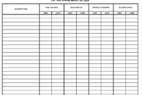 Ledger Account Format In Excel Free Download — Excelxo with Business Ledger Template Excel Free