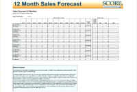 New Business Plan Sales Forecast Template | One Page in Business Plan To Increase Sales Template