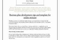 Online Retail Hing Store Business Plan Fashion Concept Pdf with Best Retail Business Proposal Template