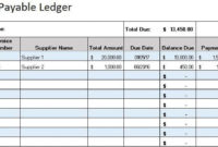 Purchase Ledger Template Free Accounting Templates In for Awesome Business Ledger Template Excel Free