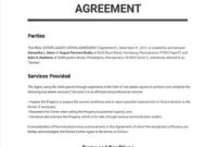 Real Estate Agent Listing Agreement Template – Word for Business Broker Agreement Template