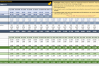 Restaurant Financial Plan Template In Excel – Business Plan inside Fresh Business Plan Spreadsheet Template Excel