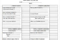 Sample Business Financial Statement Form – 9+ Download throughout New Financial Statement Template For Small Business