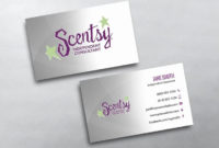 Scentsy Business Card Template Luxury Scentsy Business pertaining to Amazing Scentsy Business Card Template