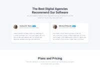Seo Company Html Landing Page Template | Designhooks within One Page Business Website Template
