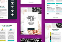Services Pricing Guide Indesign #Included#Format#Canva# with regard to Business Service Catalogue Template