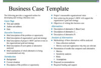 Simple Business Case Examples | Business Mentor with regard to Business Case Calculation Template