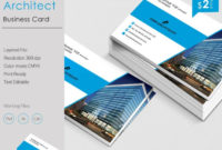 Simple Design Architect Business Card Template | Free with New Email Business Card Templates