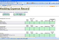 Small Business Expense Report Template — Excelxo in Small Business Expenses Spreadsheet Template