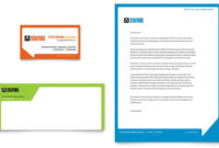 Staffing & Recruitment Agency Business Card & Letterhead inside Staffing Agency Business Plan Template