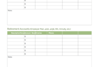 Top Assets And Liabilities Spreadsheet Templates Free To with Business Asset List Template