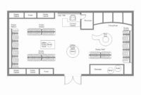 Warehouse Floor Plan Template Luxury 27 Store Floor Plan in Clothing Store Business Plan Template Free