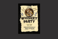 Whiskey Flyer | Flyer, Graphic Design Brochure, Brochure pertaining to Best Distillery Business Plan Template