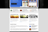 WordPress Business Website Psd Template – Graphicsfuel for New Template For Business Website Free Download